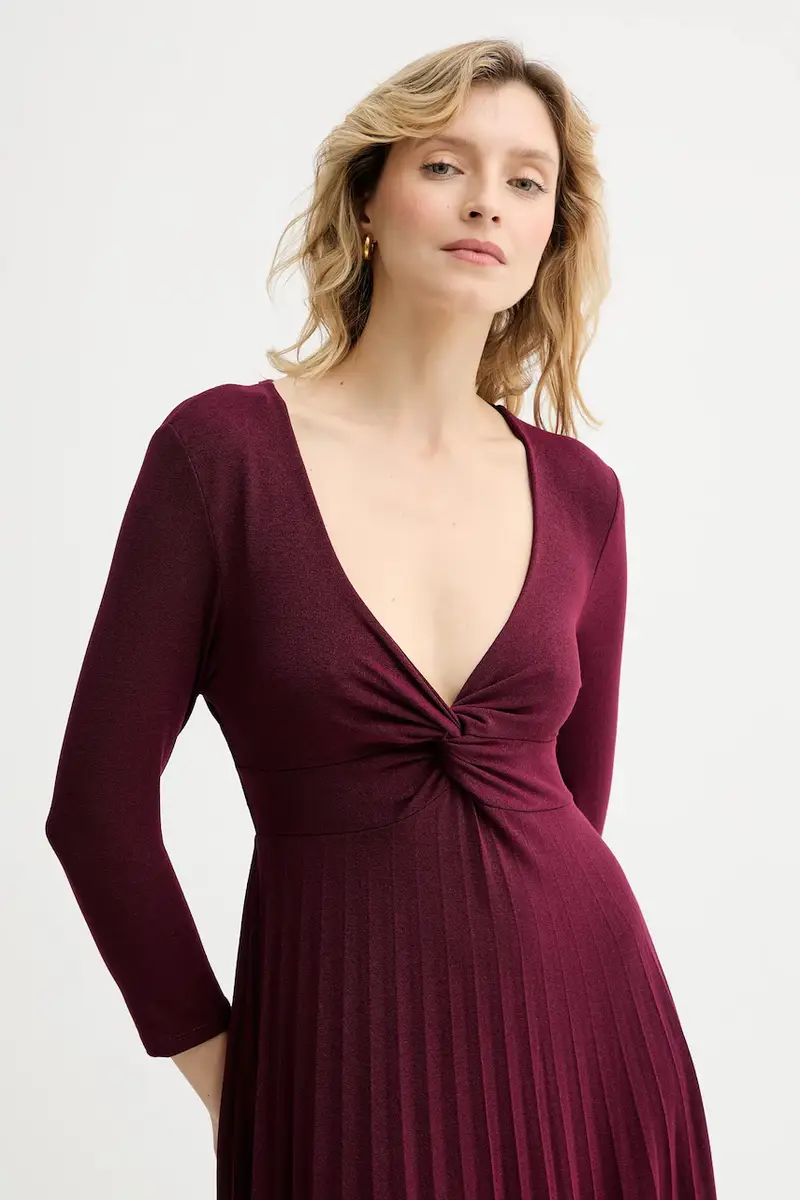 vestito colore granata miniatura 4