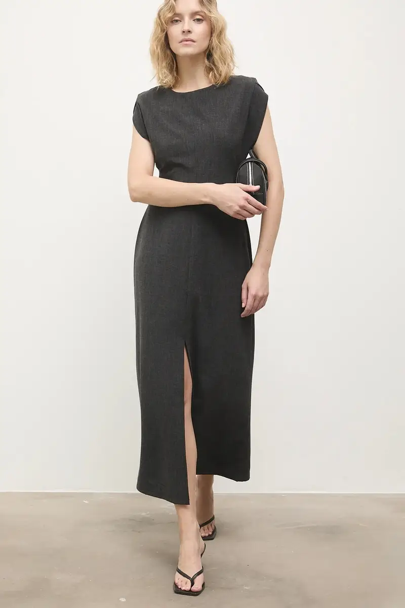 vestito colore grigio miniatura 2