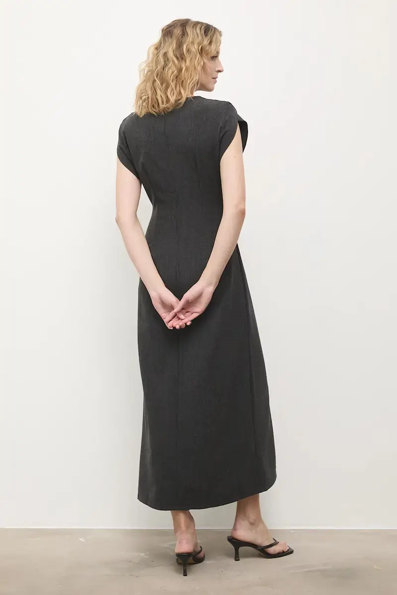 vestito colore grigio miniatura 3