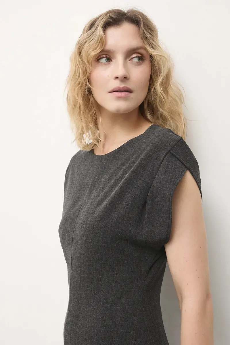 vestito colore grigio miniatura 4