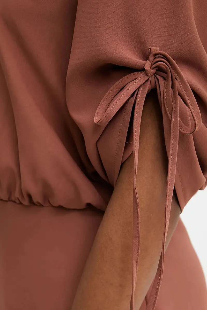 vestito colore marrone miniatura 5