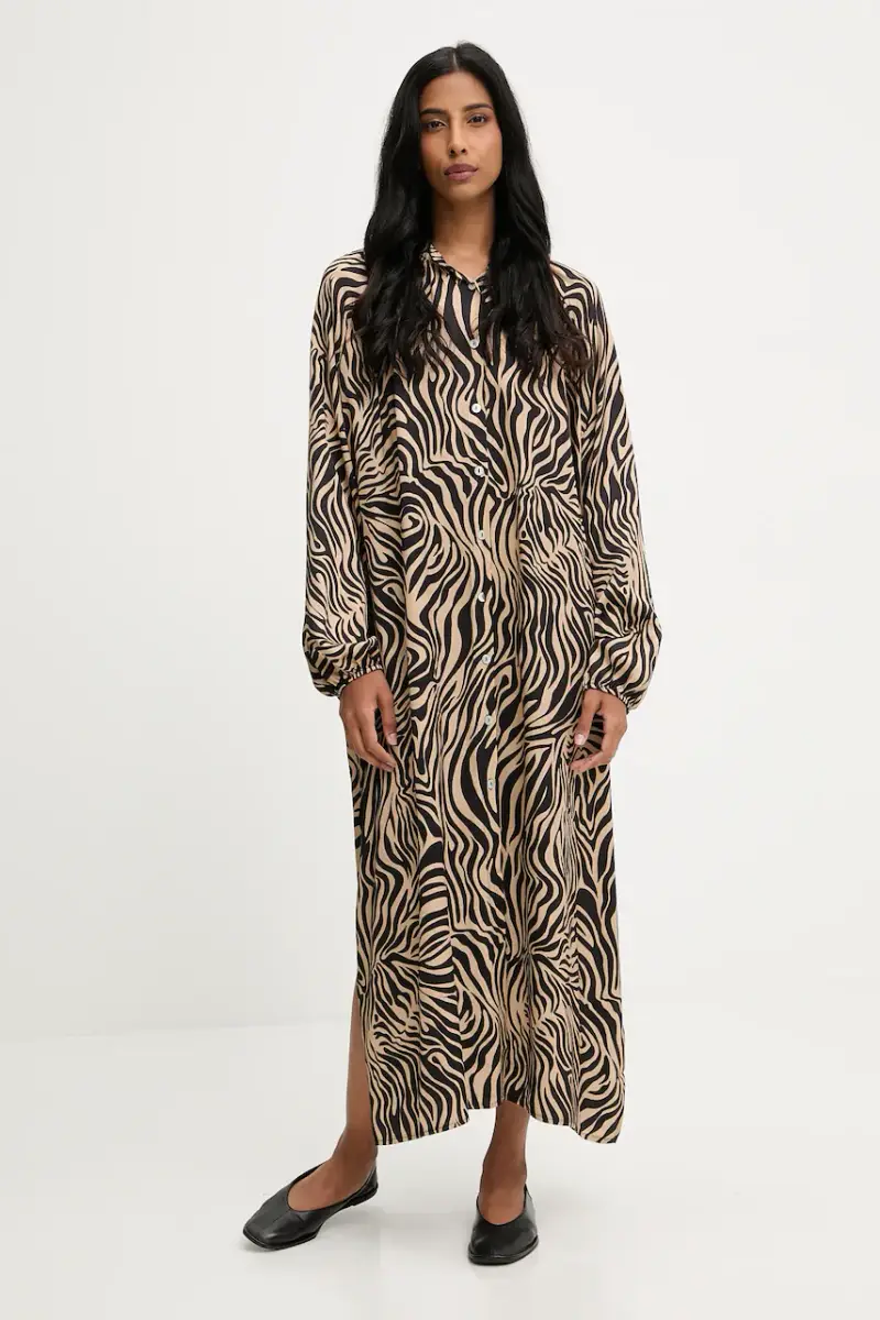 vestito colore marrone miniatura 2