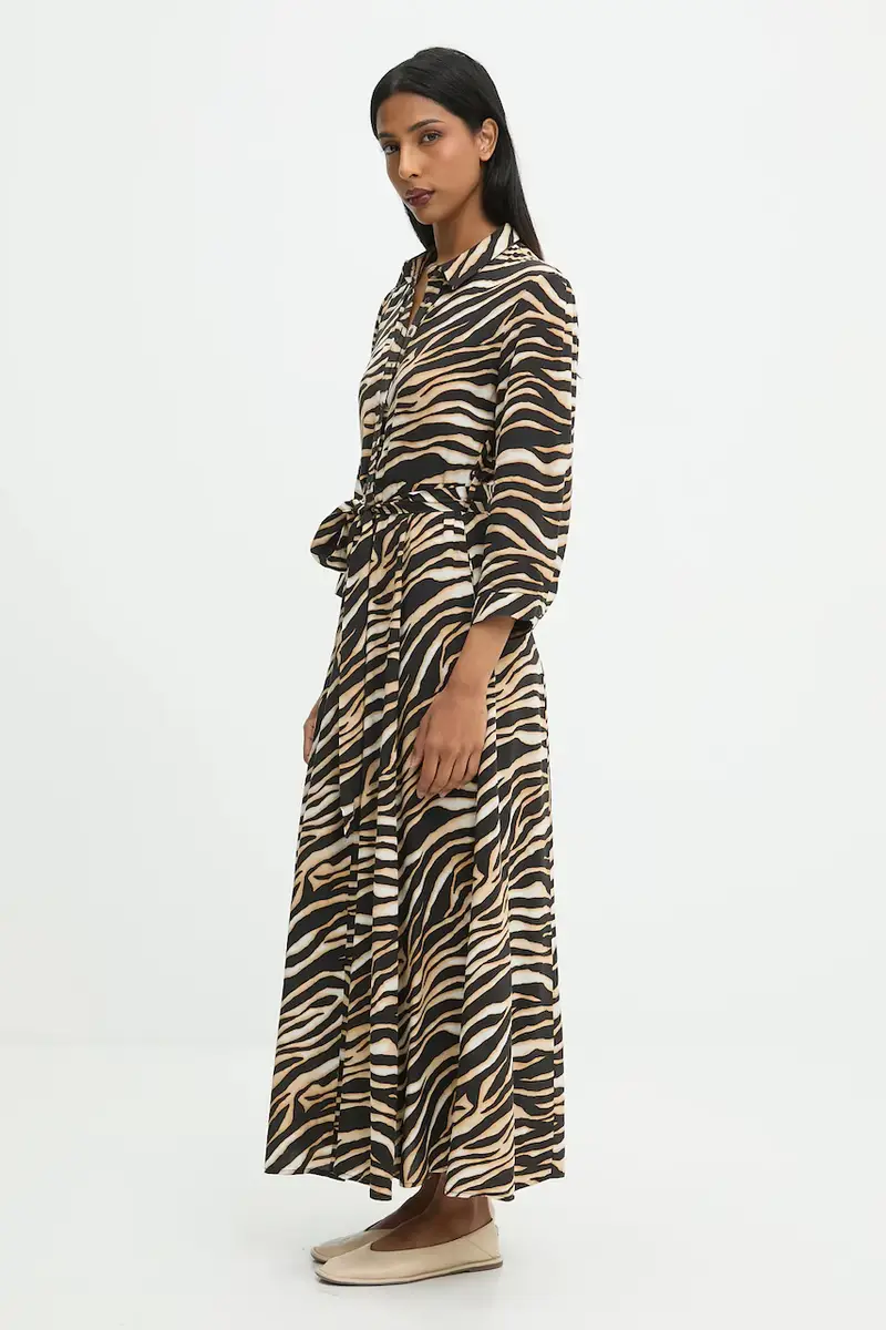 vestito colore marrone miniatura 2