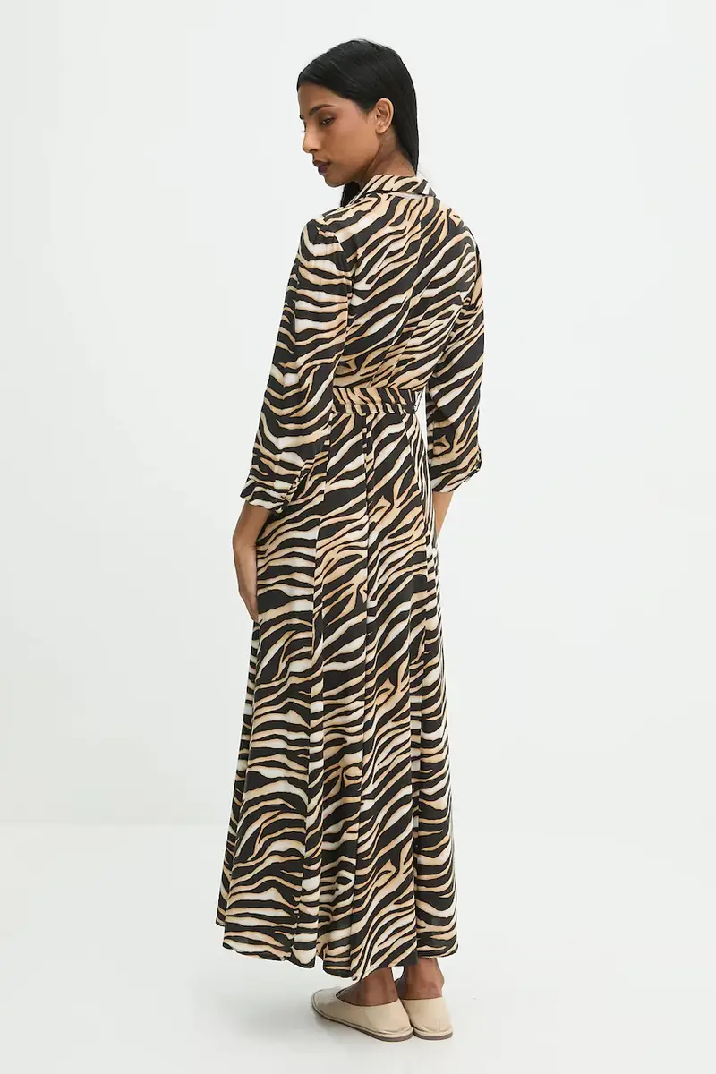 vestito colore marrone miniatura 3