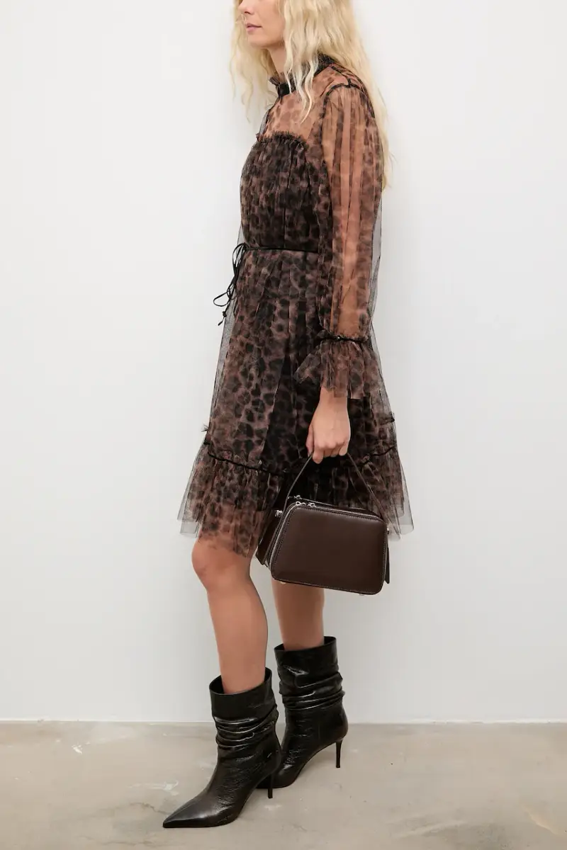 vestito colore marrone miniatura 5