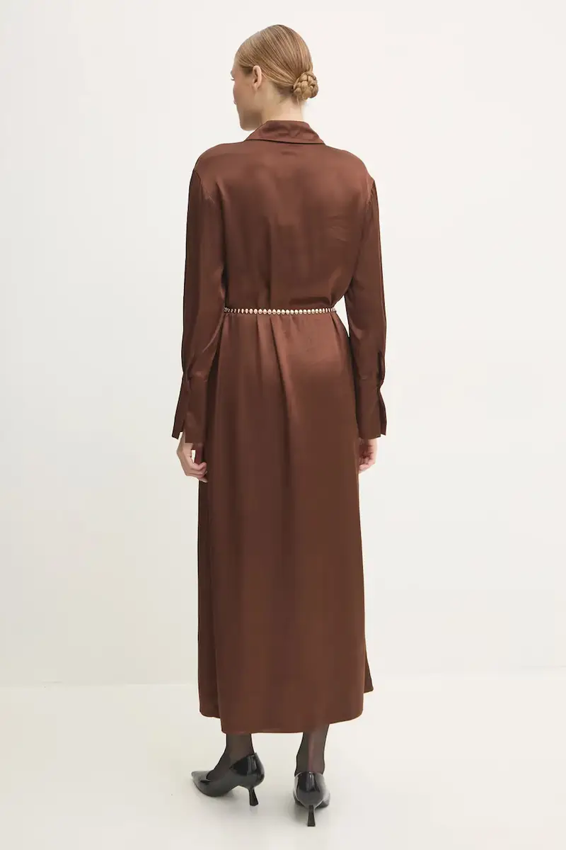 vestito colore marrone miniatura 3