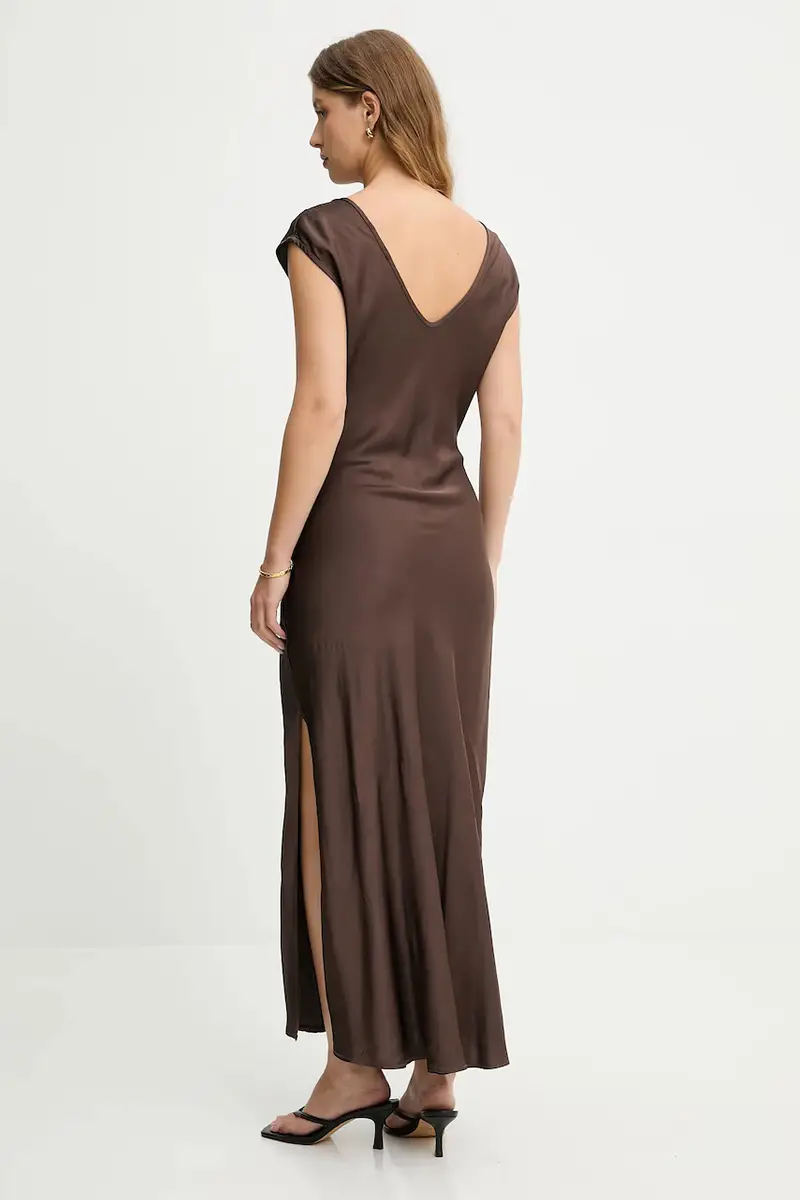 vestito colore marrone miniatura 3