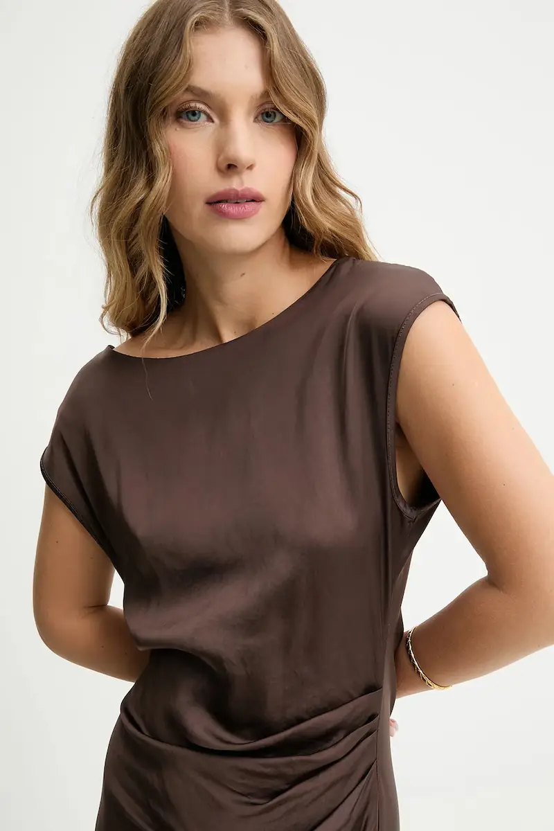 vestito colore marrone miniatura 4