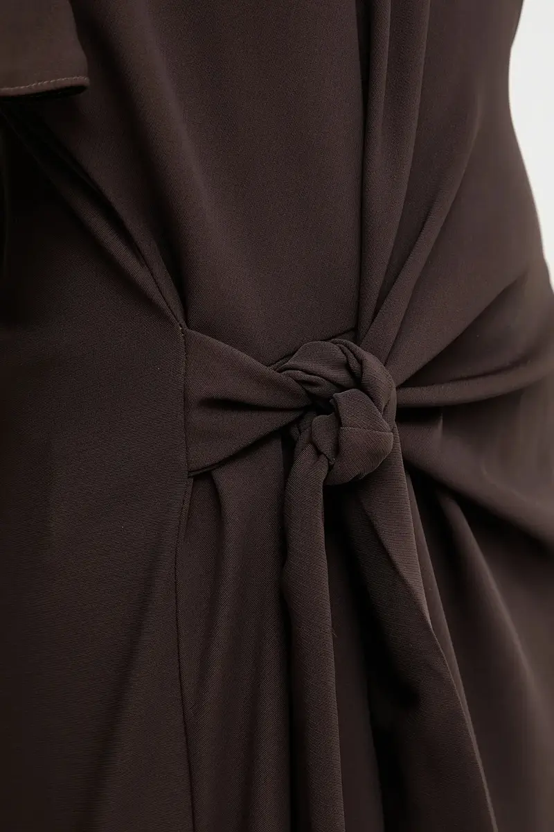 vestito colore marrone miniatura 5