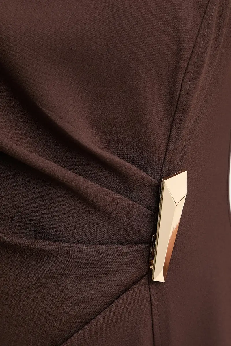 vestito colore marrone miniatura 5