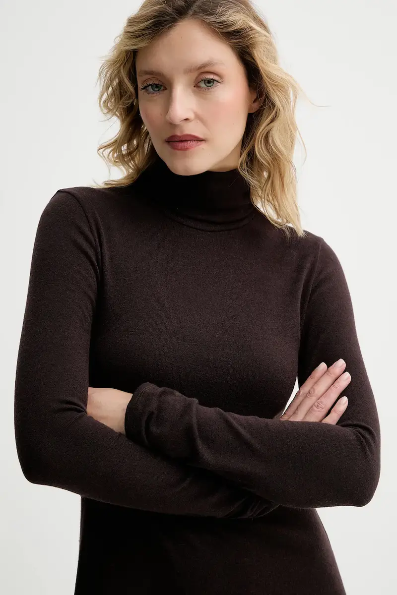 vestito colore marrone miniatura 4