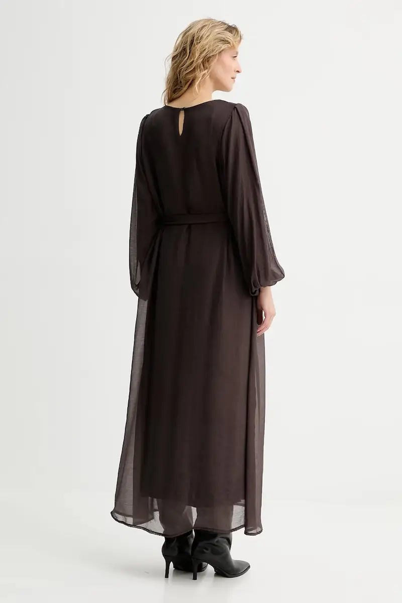 vestito colore marrone miniatura 3