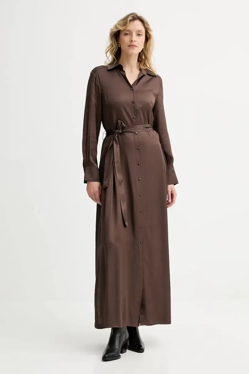 vestito colore marrone miniatura 2