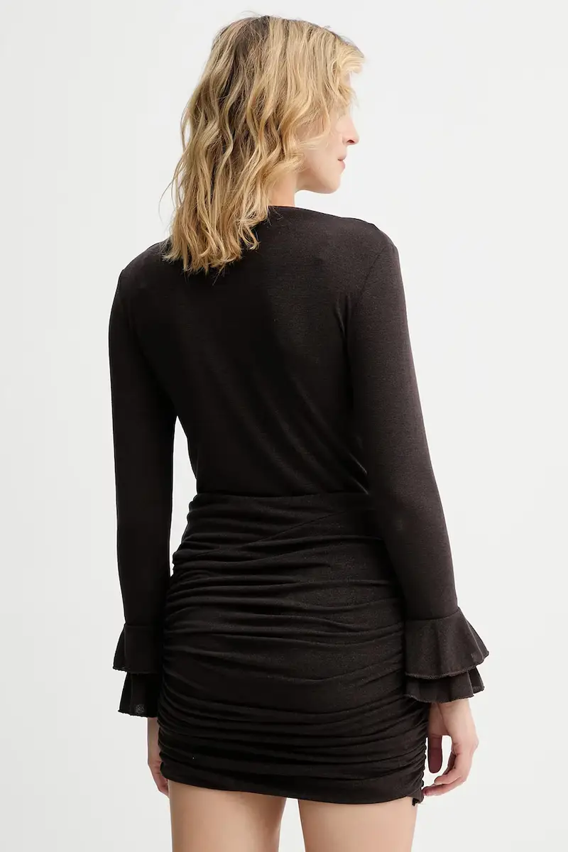 vestito colore marrone miniatura 3