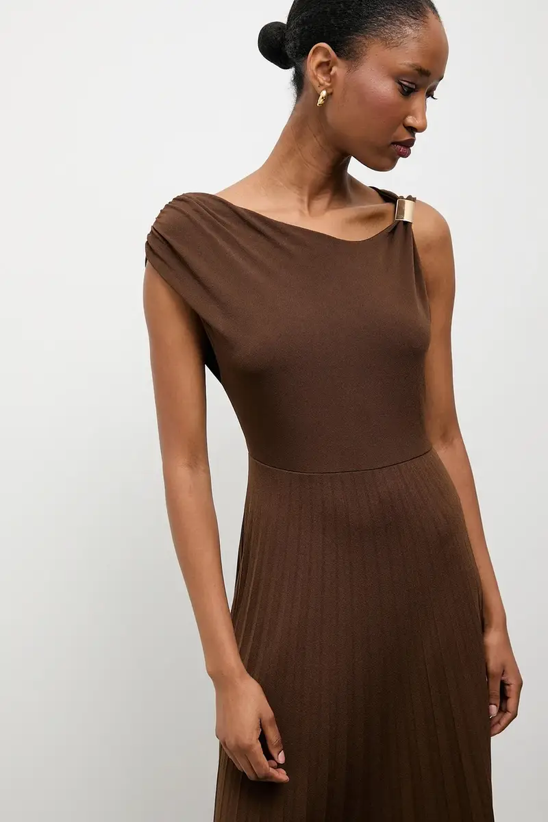 vestito colore marrone miniatura 5