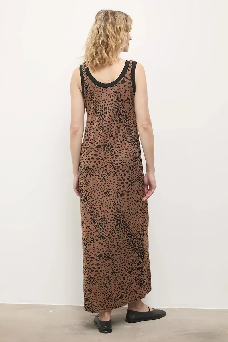 vestito colore marrone miniatura 3