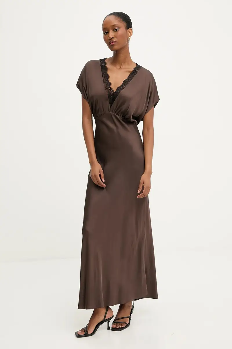 vestito colore marrone miniatura 2