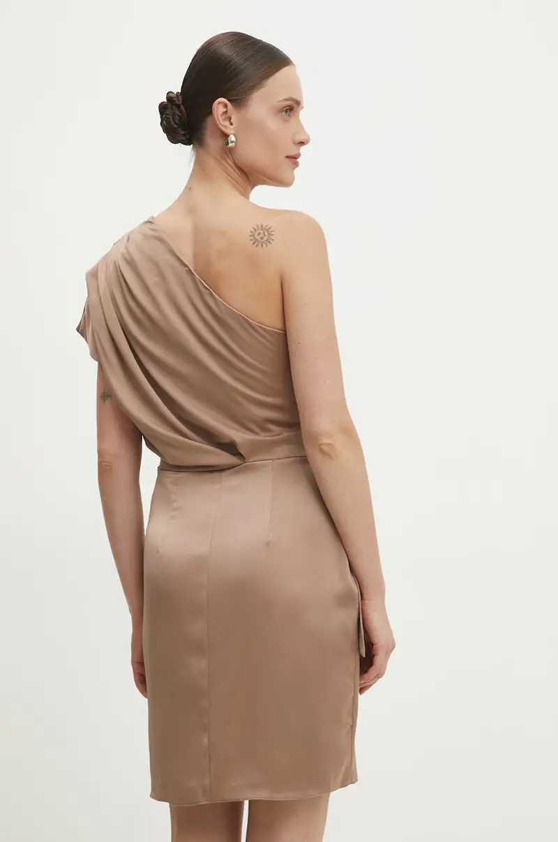 vestito colore marrone miniatura 3