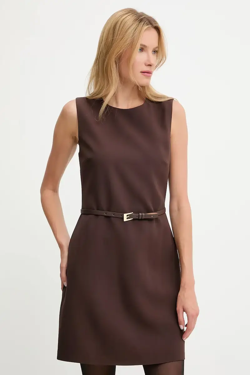 vestito colore marrone miniatura 2