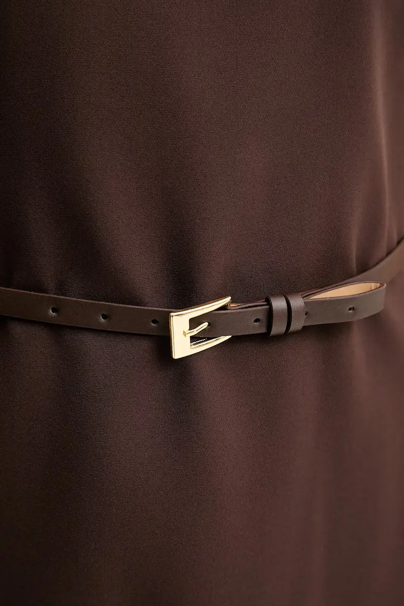 vestito colore marrone miniatura 5