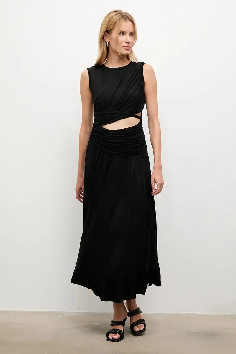 vestito colore nero miniatura 2