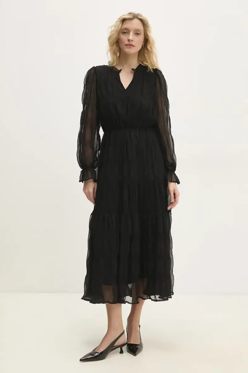 vestito colore nero miniatura 2