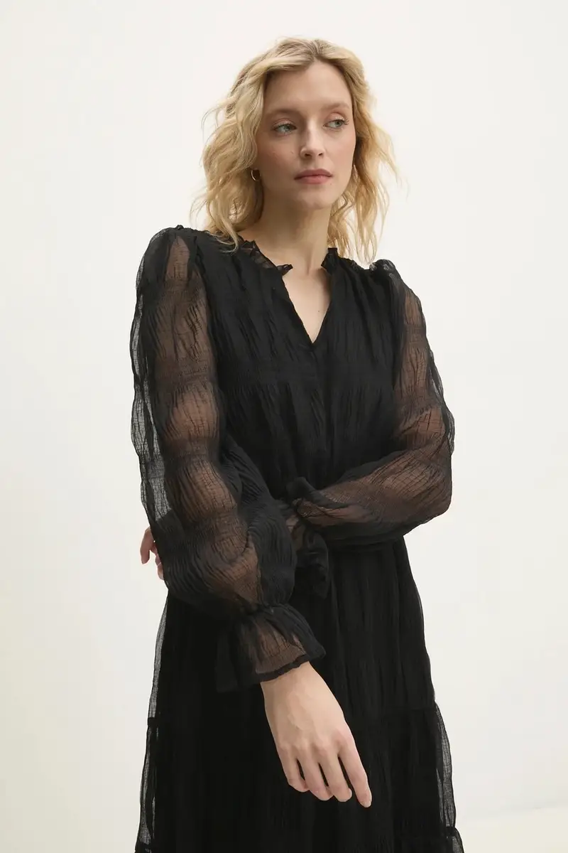 vestito colore nero miniatura 5