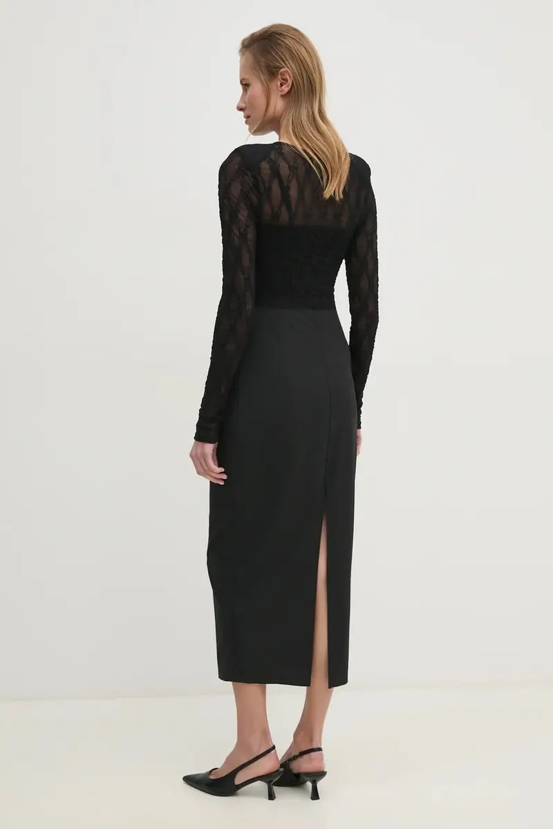 vestito colore nero miniatura 2