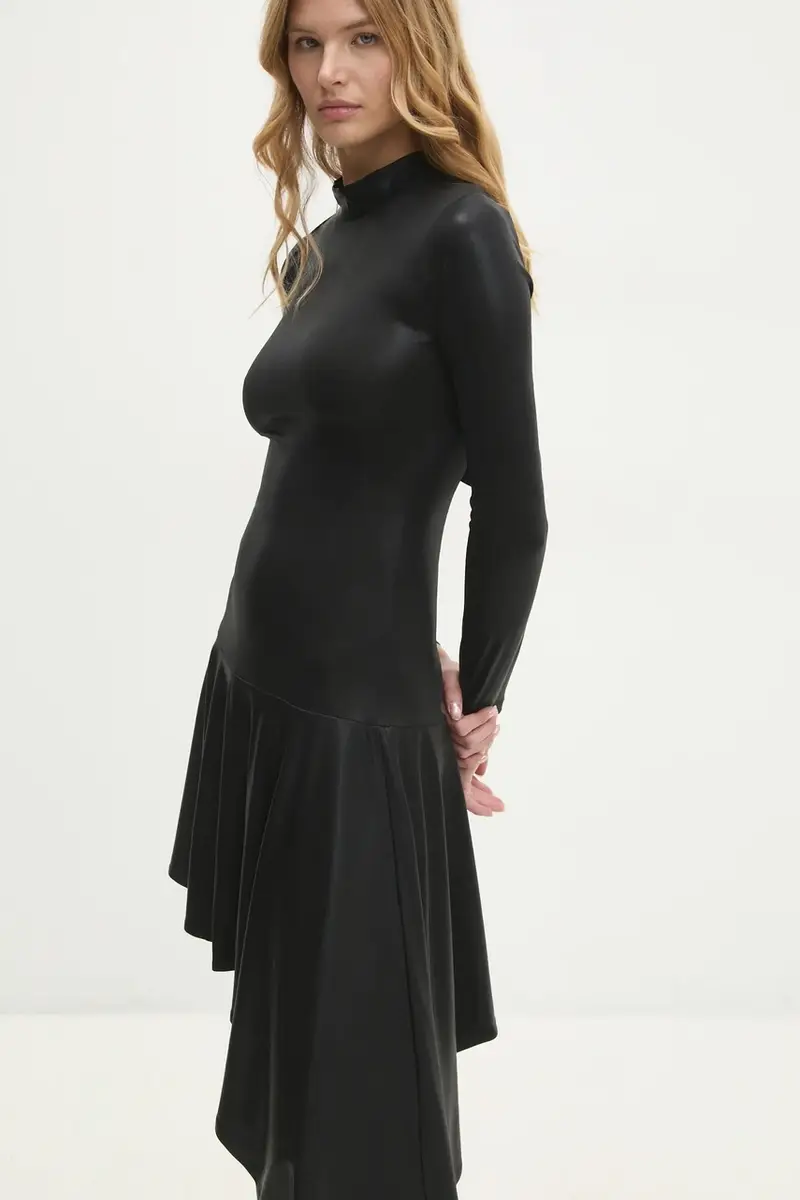 vestito colore nero miniatura 5