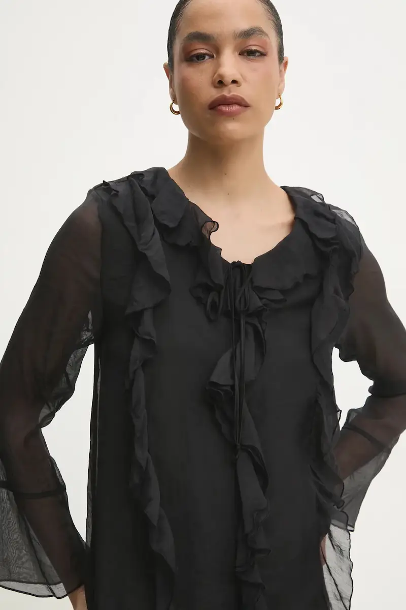 Answear Lab vestito colore nero miniatura 4