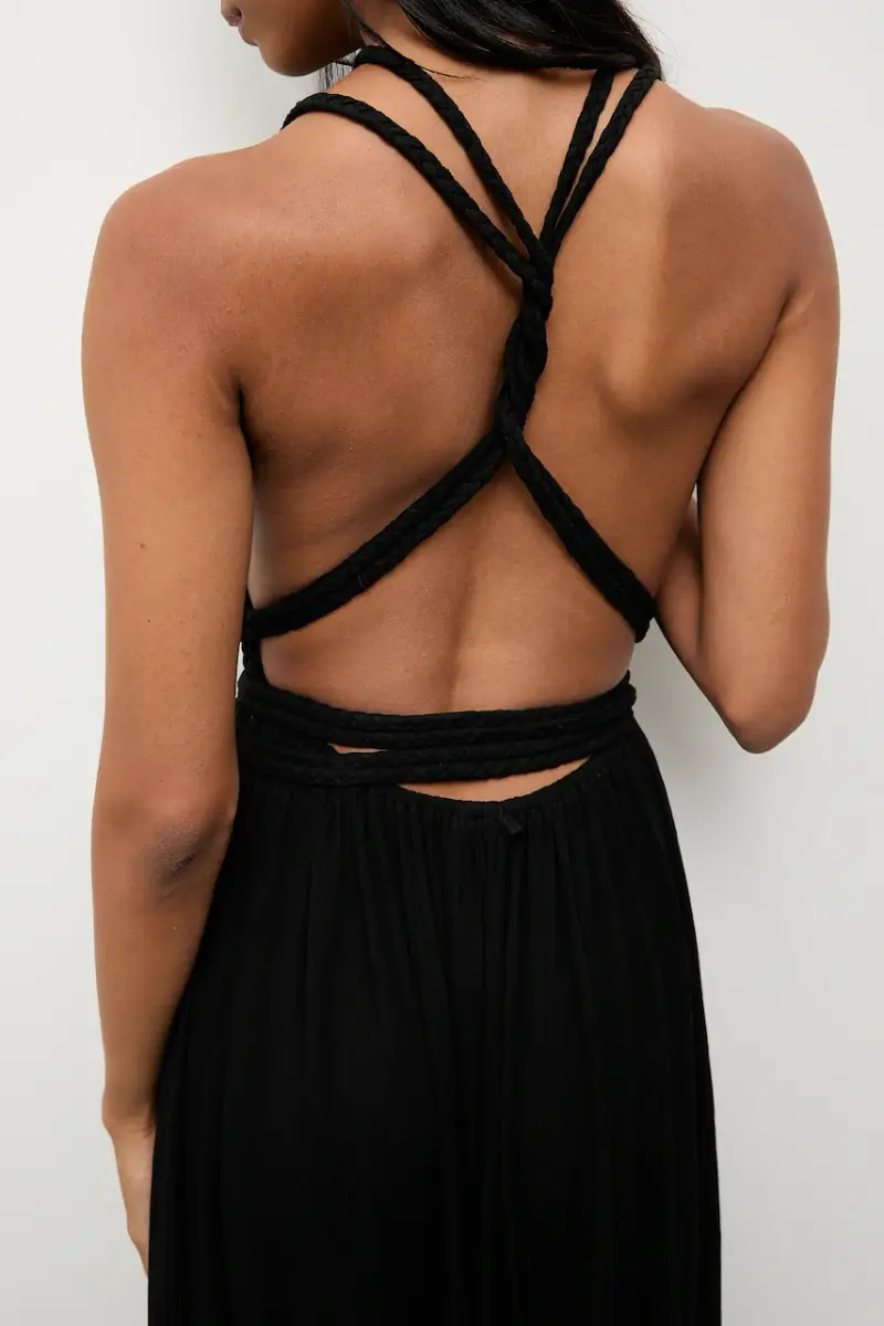 vestito colore nero miniatura 4