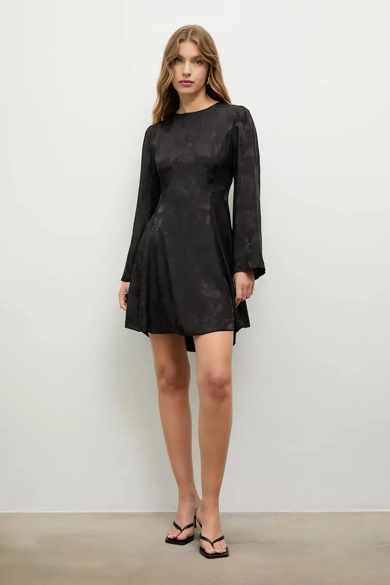 vestito colore nero miniatura 2