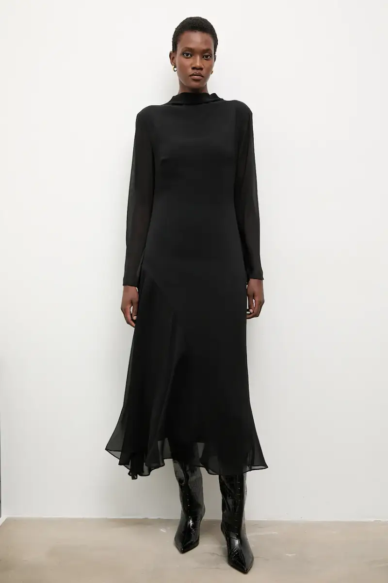 vestito colore nero miniatura 2