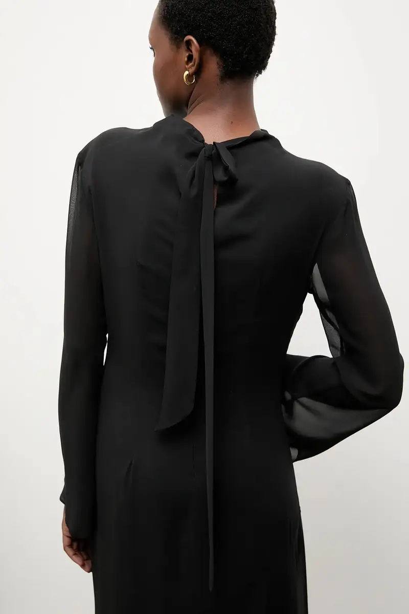 vestito colore nero miniatura 5