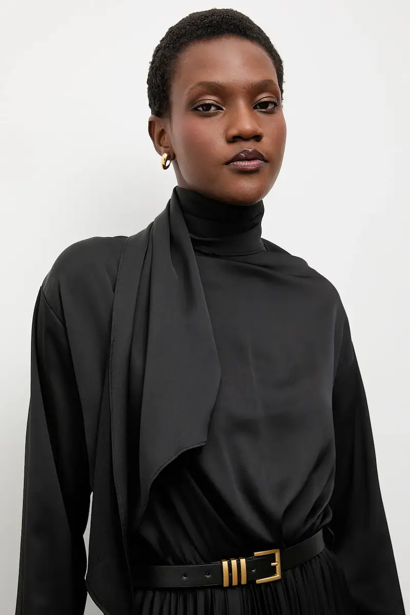 vestito colore nero miniatura 4