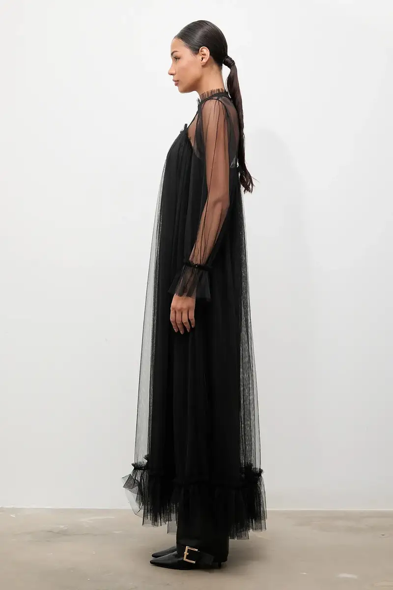 vestito colore nero miniatura 5