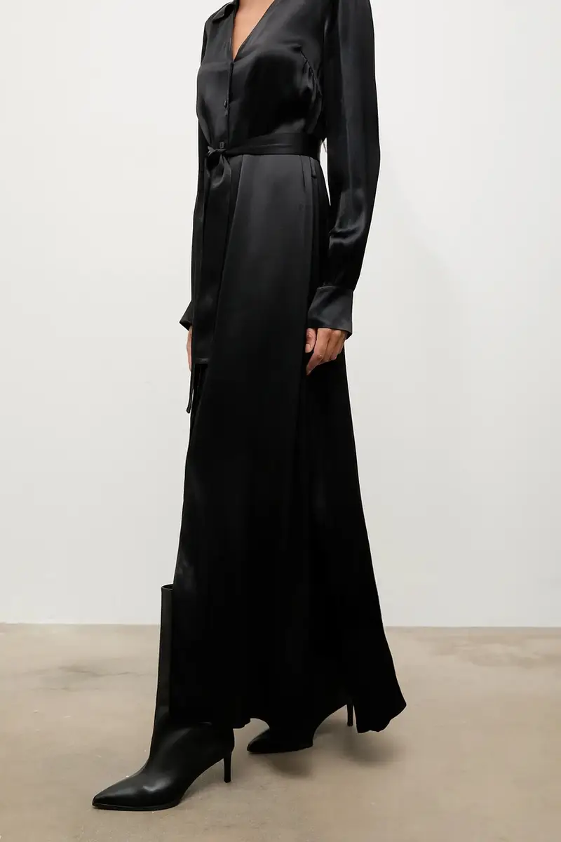 vestito colore nero miniatura 4