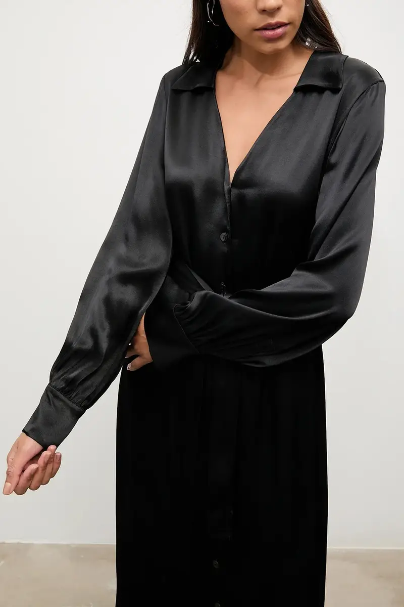 vestito colore nero miniatura 5