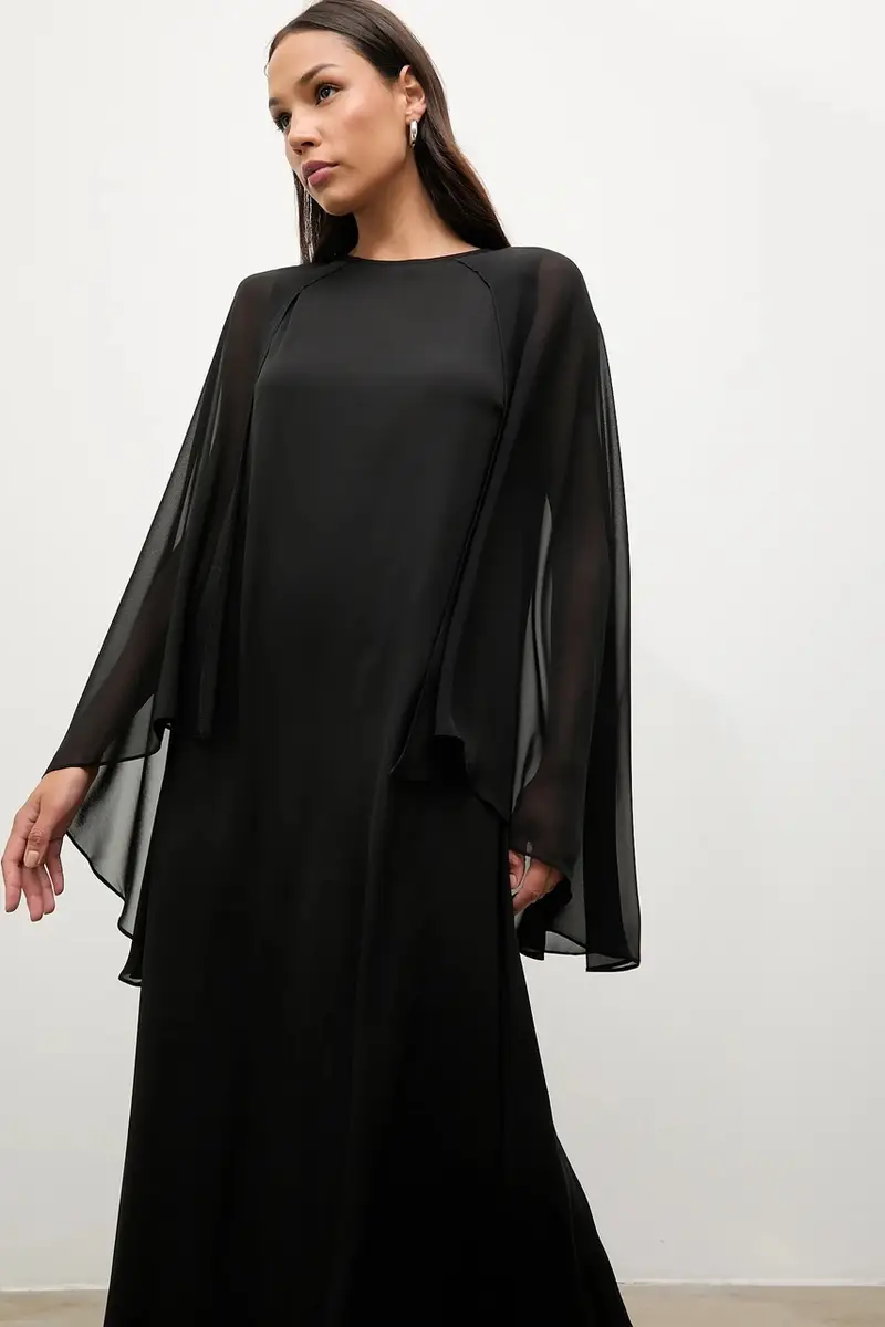 vestito colore nero miniatura 5