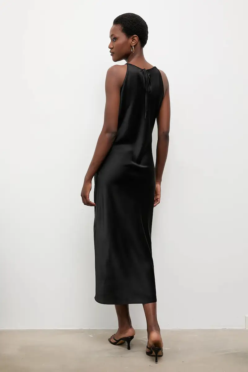 vestito colore nero miniatura 3