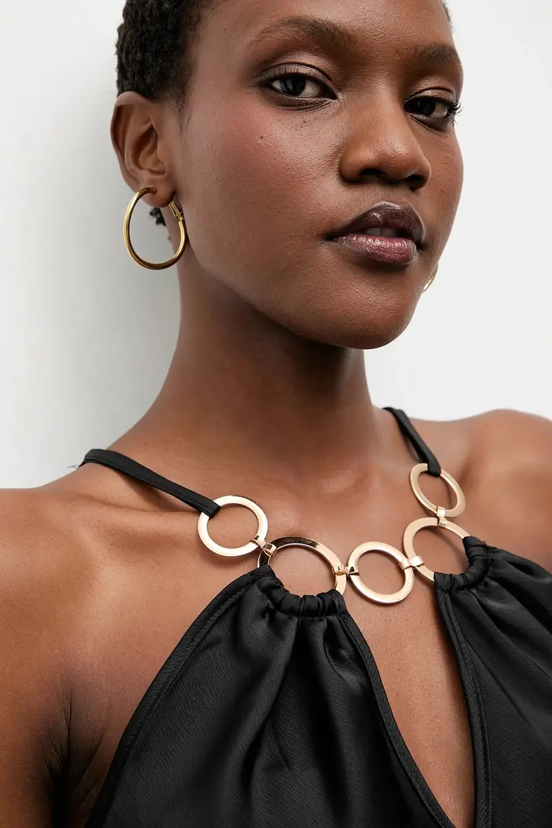 vestito colore nero miniatura 5