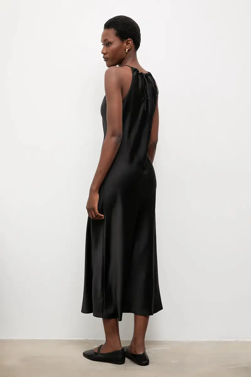 vestito colore nero miniatura 3