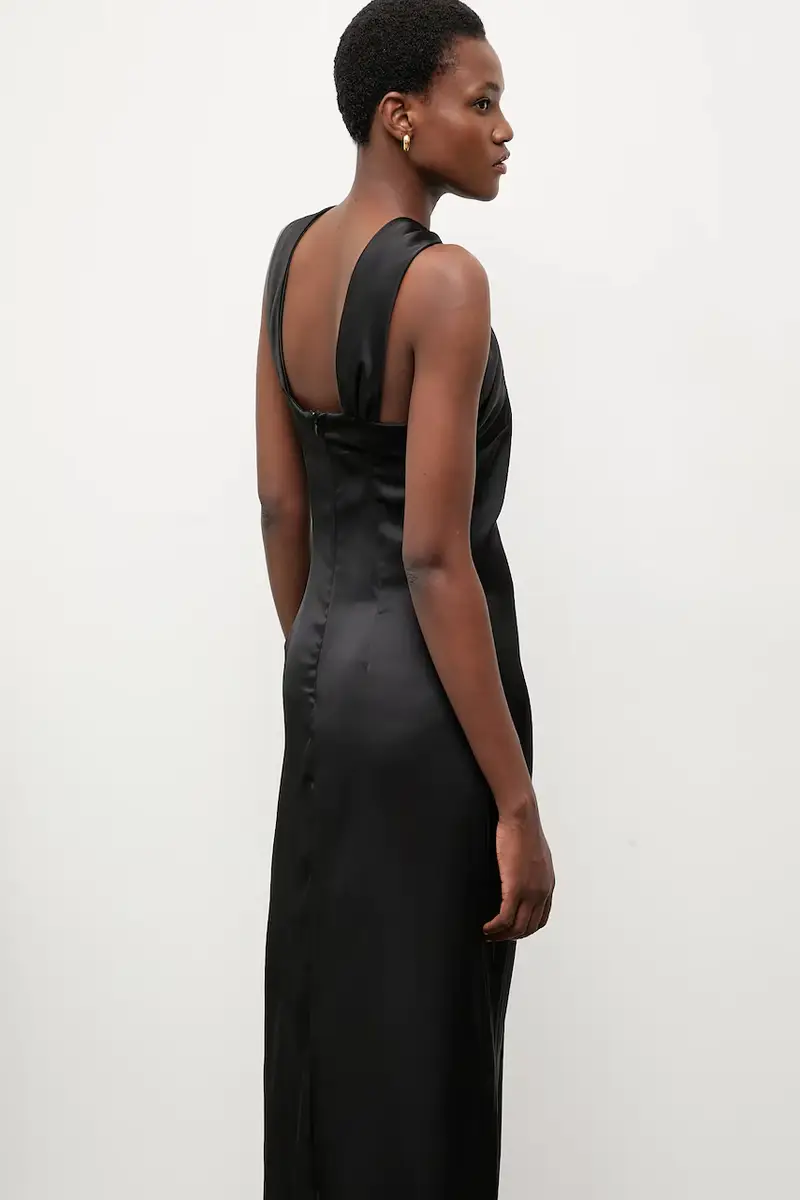 vestito colore nero miniatura 3