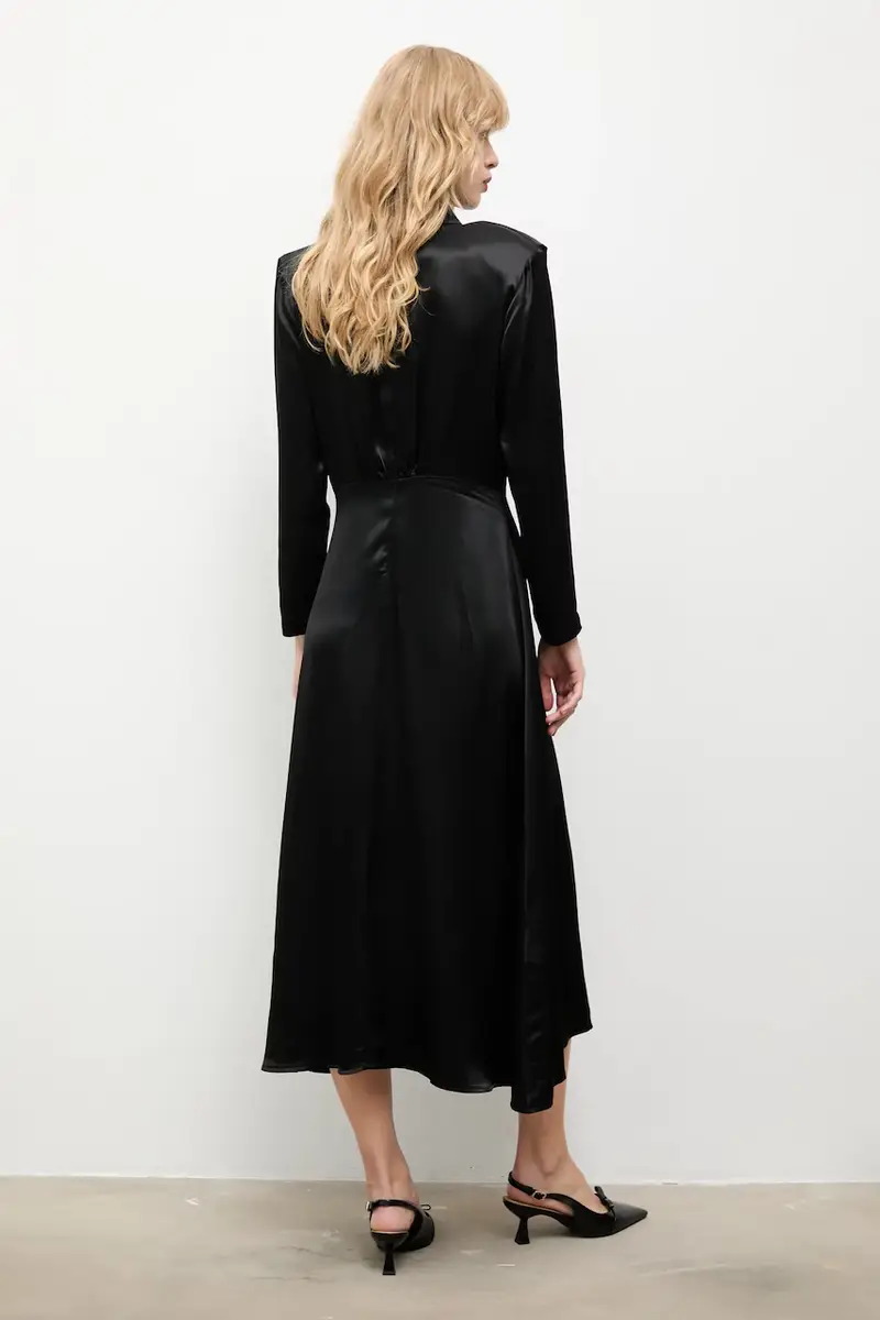 vestito colore nero miniatura 3