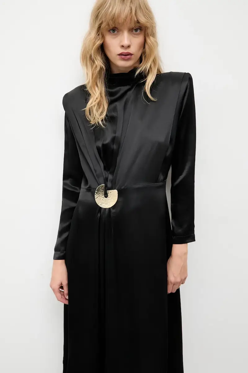 vestito colore nero miniatura 4