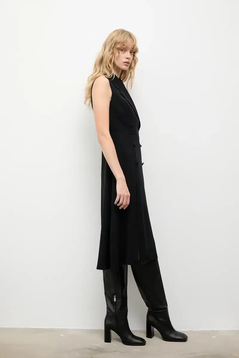 vestito colore nero miniatura 4