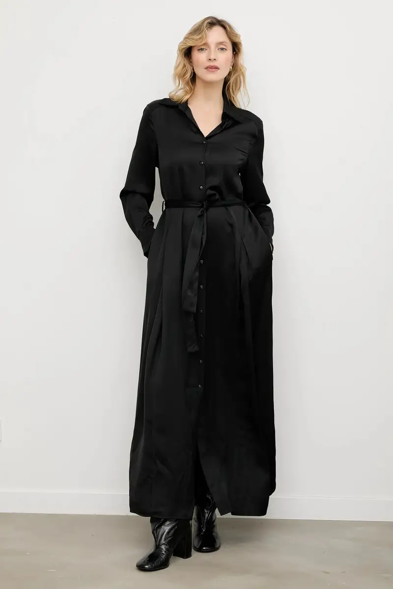 vestito colore nero miniatura 5