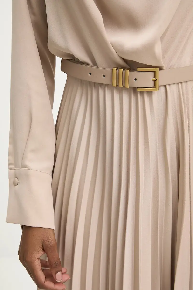 vestito colore nero Beige miniatura 5