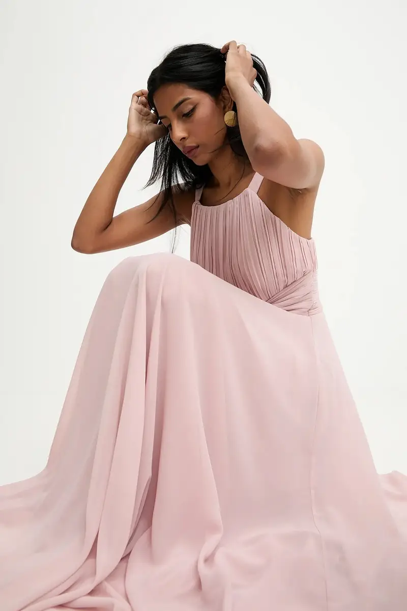 vestito colore rosa miniatura 4