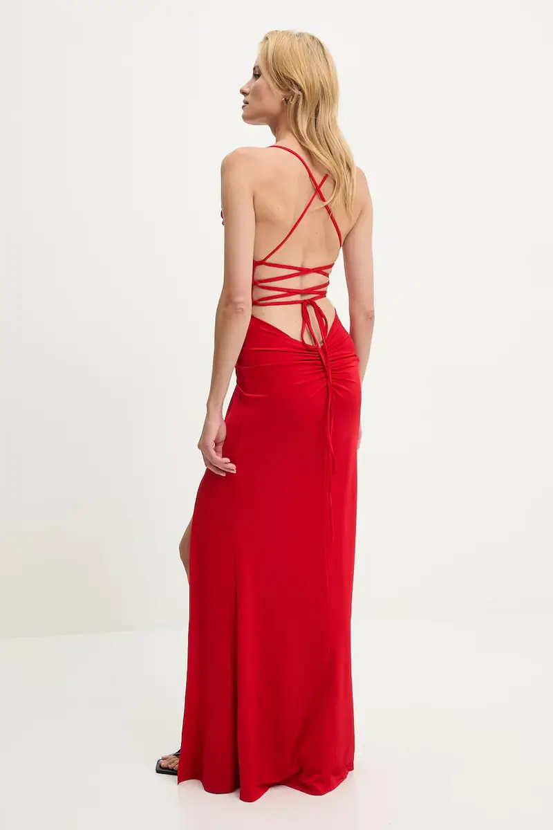 vestito colore rosso miniatura 3